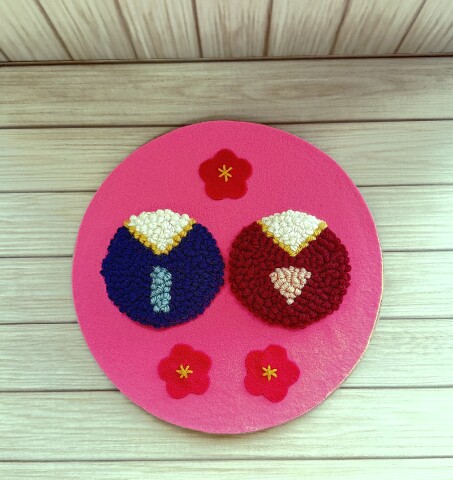 【入会金不要　特別講座】オックスフォードパンチニードルでお雛様