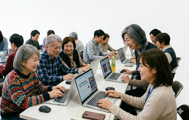【入会金不要　夏休みに学ぶ大人塾】はじめての生成AI講座～シニア版～