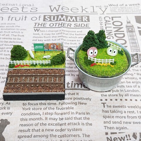 冬休みワークショップ「ジオラマ講座」Xmasプレゼント付