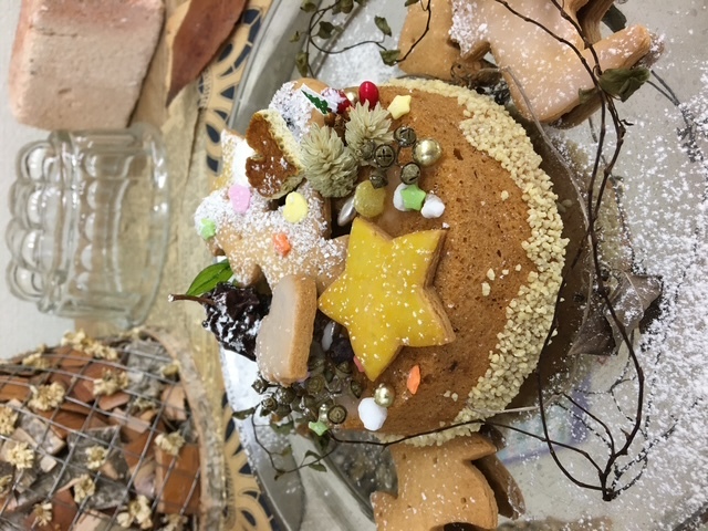 小さなクリスマスケーキを作ろう！
