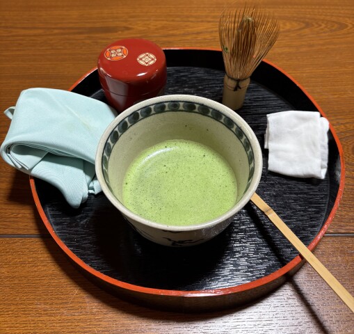 テーブル茶道でリフレッシュ！