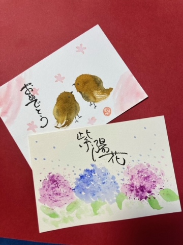 季節を彩る筆文字＜入会金不要の1日講座＞