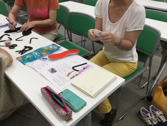 オーダーインソール体験教室