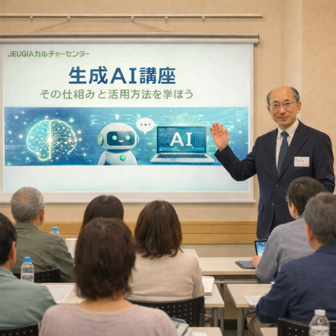 今日から使える！生成AI活用術～仕事も暮らしも楽になる90分～ ＜入会金不要の1日講座＞