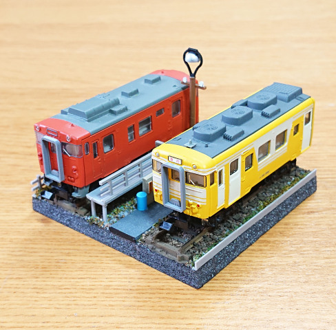  「鉄道のある風景」気動車区の情景を作ろう～！