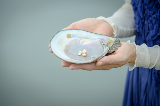 【ご当地講座】【一般】琵琶湖で生まれた奇跡の宝石「びわ湖パール」に触れる　アクセサリー作りとカフェランチ