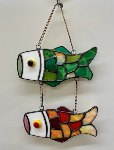 ステンドグラス「こいのぼり」