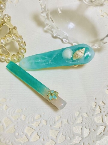 【夏休み講座・入会金不要】推しのニュアンスカラーで作るレジンアクセサリー