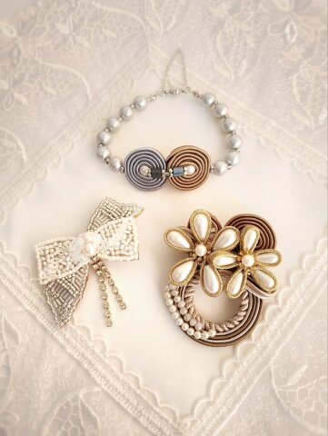 上質なビーズジュエリー