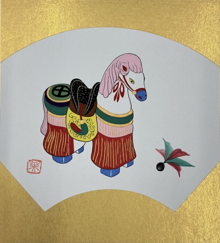 やさしいはがき絵と色紙