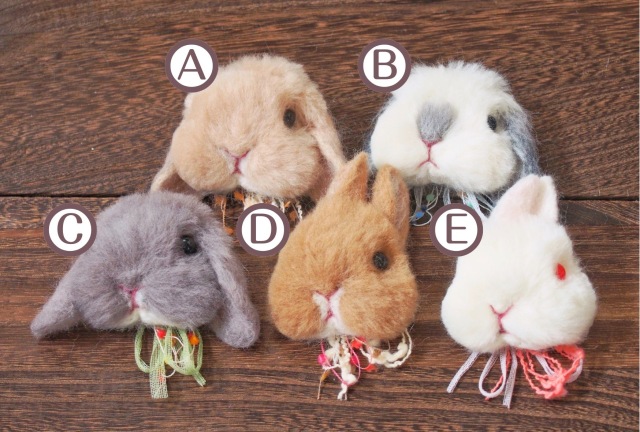 リアルかわいい うさぎ羊毛フェルト【体験会】