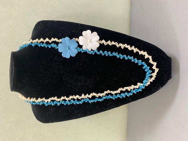 【入会金不要・1日講座】お花のビーズネックレス