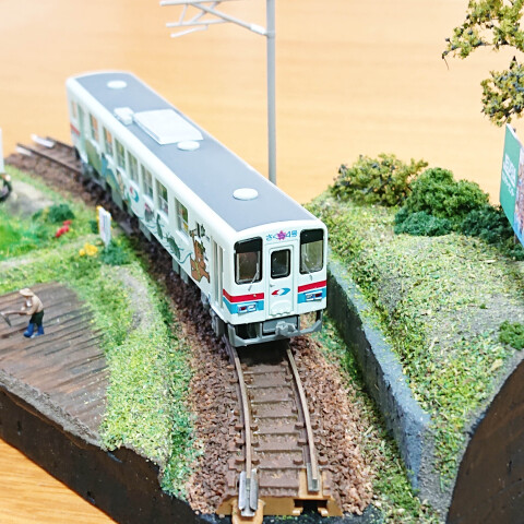 【入会金不要・1日講座】「鉄道のある風景」カーブレールで田園風景を作ろう～！