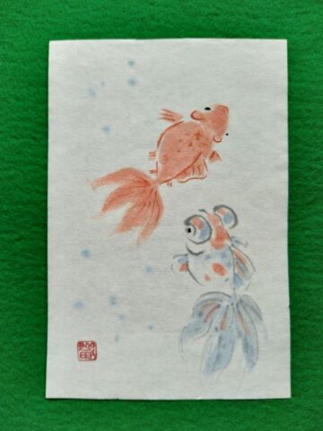 季節のハガキ絵