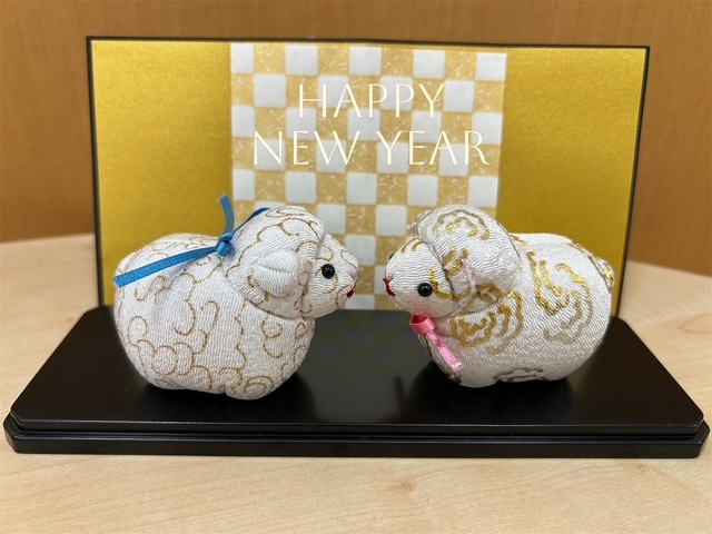 【入会金不要・1日講座】木目込み人形で作る来年の干支 「未～ひつじ～」