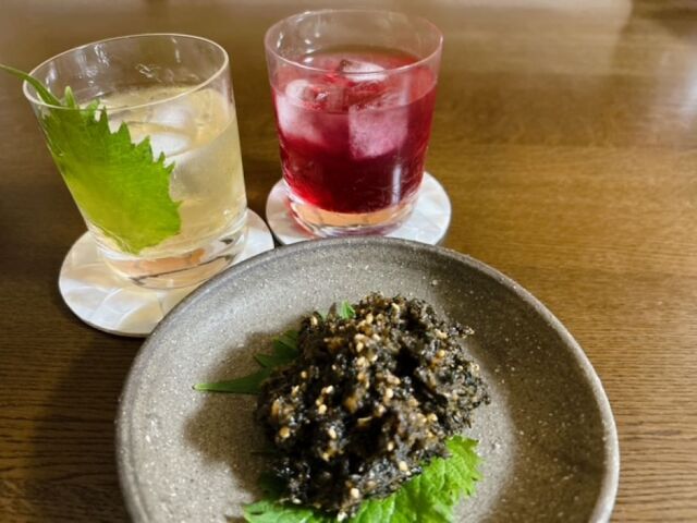 【1日特別講座】自家製しそジュース