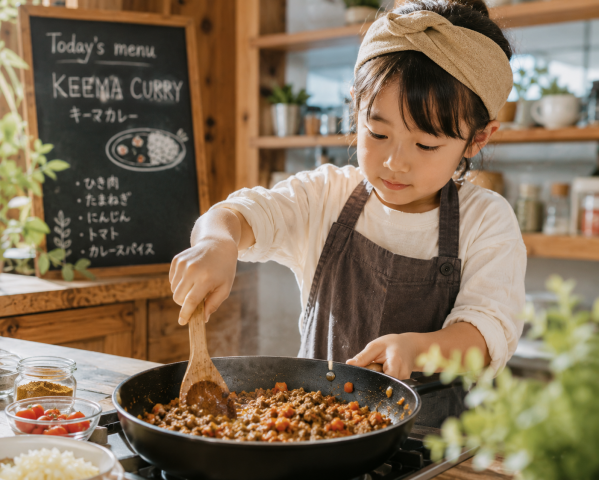 【夏休み1日講座・入会金不要】スパイスからキーマカレーを作ろう！！
