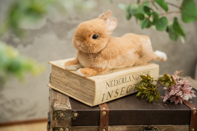 うちの子を作ろう！　リアルかわいい　うさぎ羊毛フェルト