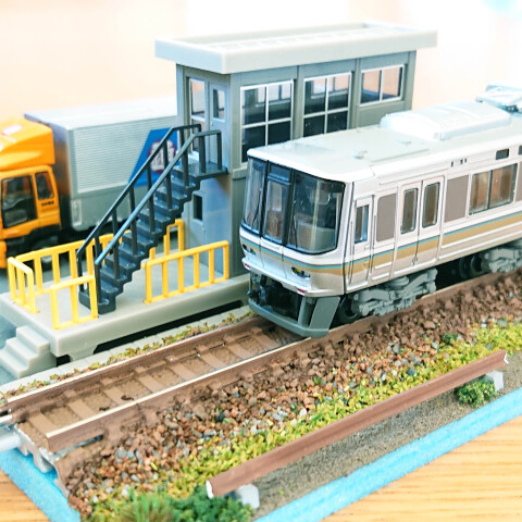 「鉄道の有る風景」信号所の情景を作ろう～！