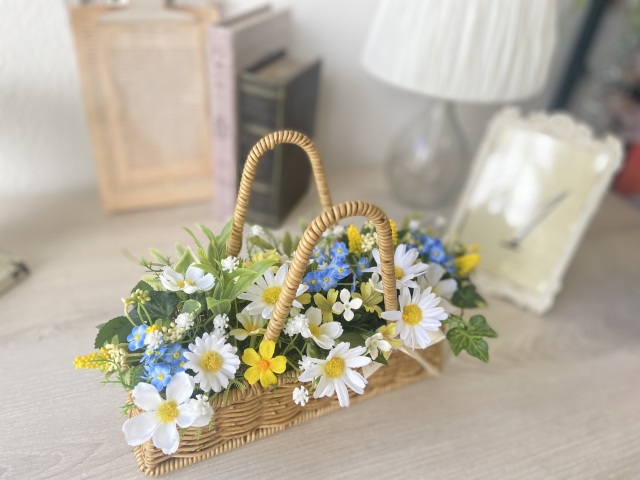 癒しのお花とキャンドルと