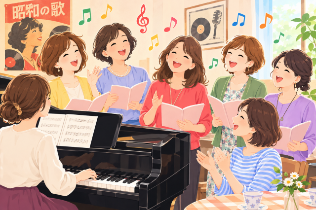 【2026秋の新講座】歌おう！懐かしの昭和歌謡