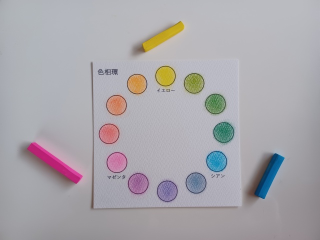 【夏休み1日講座】パステルでカラーレッスン