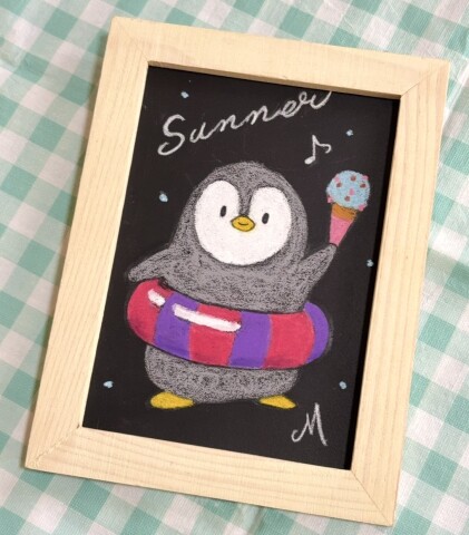 【夏休み１日講座】キッズチョークアート
