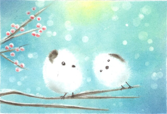 はじめてさんのパステルアート