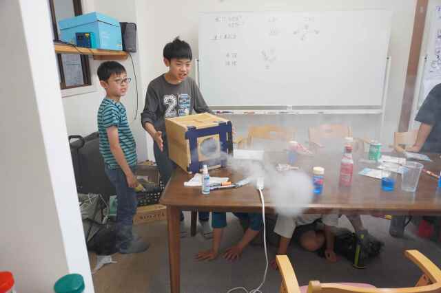 【夏休み１Day】こども理科実験教室『空気の力で動かそう！』