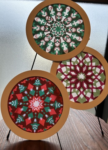 【入会金不要・１日講座】 クリスマスに飾るローズウィンドウ