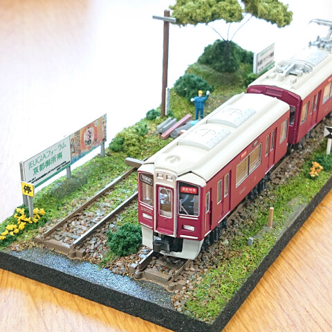 「鉄道のある風景」側線がある情景を作ろう～！