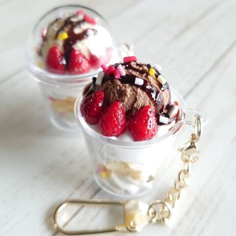 ★ミニパフェキーホルダーワークショップ★