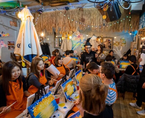 アクリル絵画で楽しむメキシコの色彩