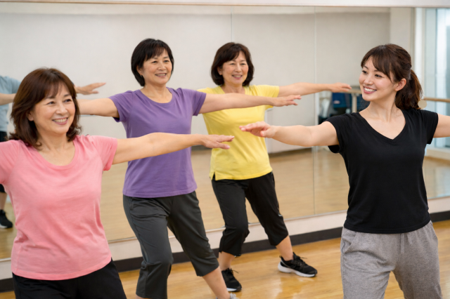 〜懐かしのJ-popで楽しく踊る〜 やさしいジャズダンス