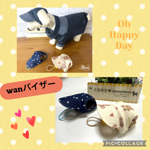 【1day】手作りわんこ服教室　～夏の準備編～