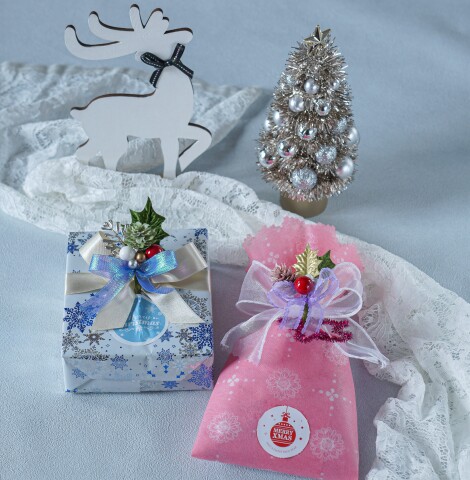 【1day】手作りオーナメントで可愛く華やかに！クリスマスラッピング