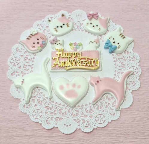 【にゃんカル～JEUGIA猫まつり】ねこちゃんのアイシングクッキー