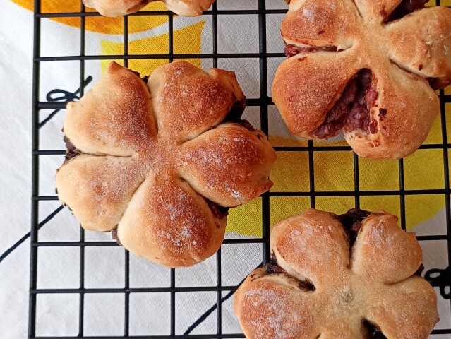 さくらのパンとお花見しよう！ さくらあんぱん