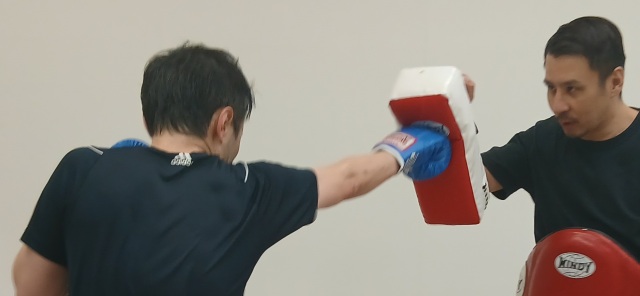 男のキックボクシング