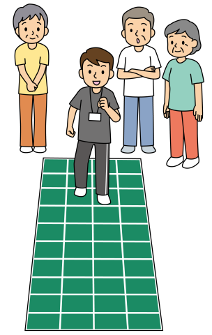 脳トレ運動【スクエアステップ】