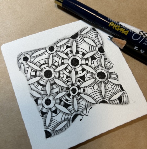 ～絵心ゼロからスタート～　ゼンタングル