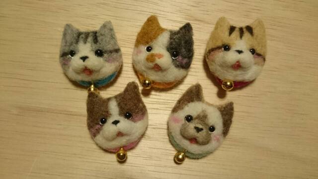 [にゃんカル]鈴つきにゃんこブローチをつくろう