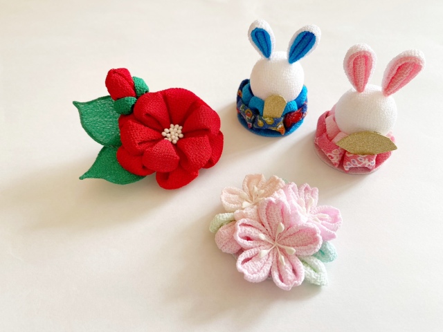 [1日講座]やさしいつまみ細工