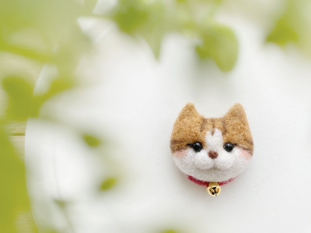 [にゃんカル]鈴つきにゃんこブローチをつくろう