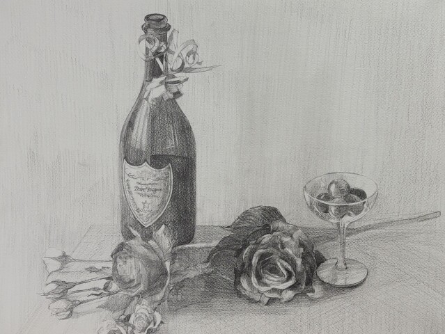 日曜のデッサン教室