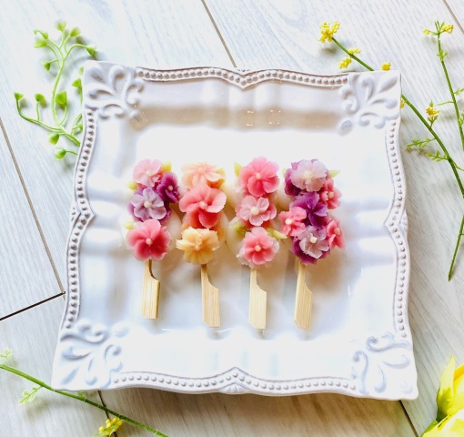 [入会不要]夏のときめき＊お花団子作り