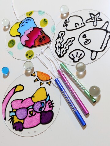 こども夏休み講座「ディンプルアート」　