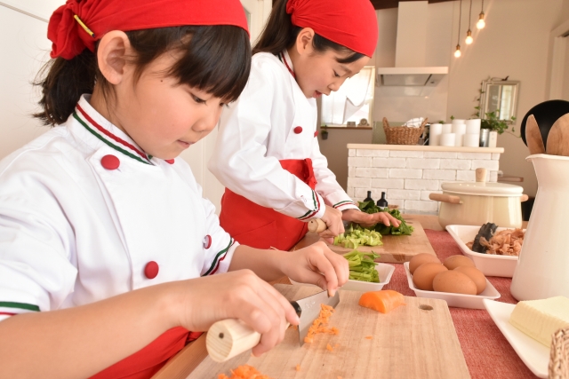 子どもお料理教室　7月体験会「～そうめんお好み焼きを作ってみよう♪～」