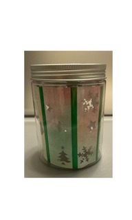 親子でパステルアート クリスマスランタン作り