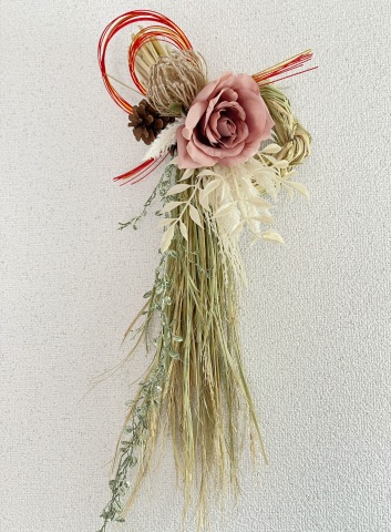 モダンなお正月飾りを作りましょう！